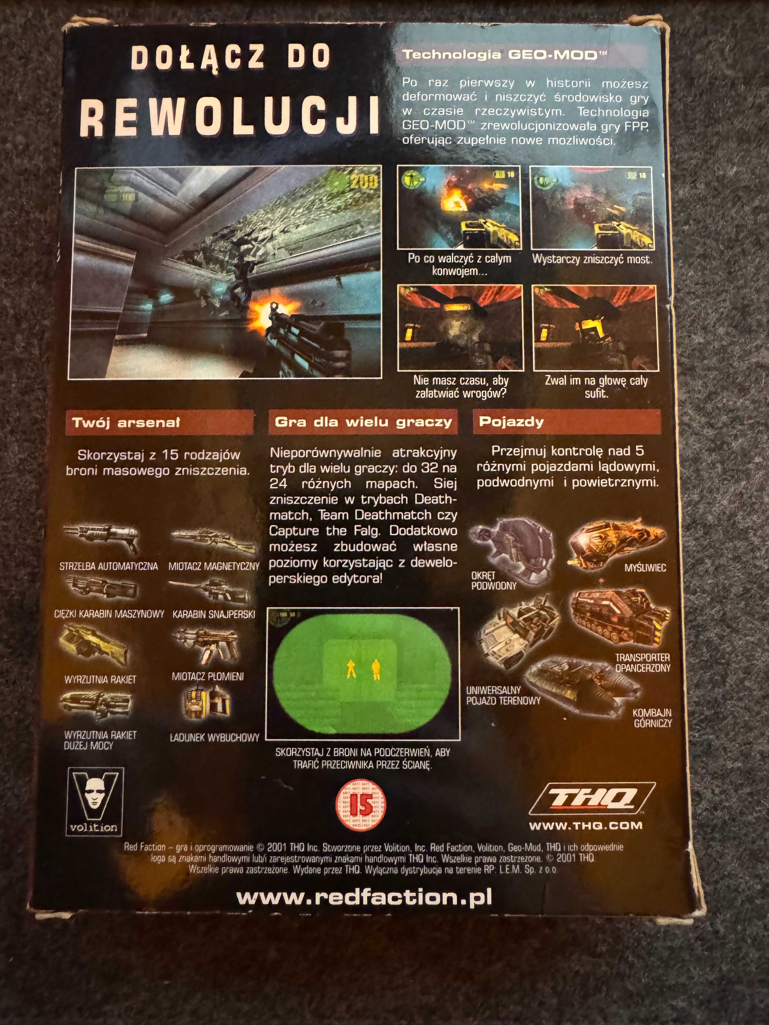 Gra Red Faction Mini Bix Box PC ENG