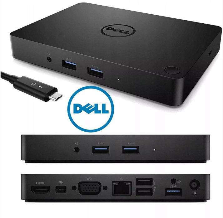Док-станція DELL WD15 K17A Dock 4K USB LAN Type-C Thunderbolt Ethernet
