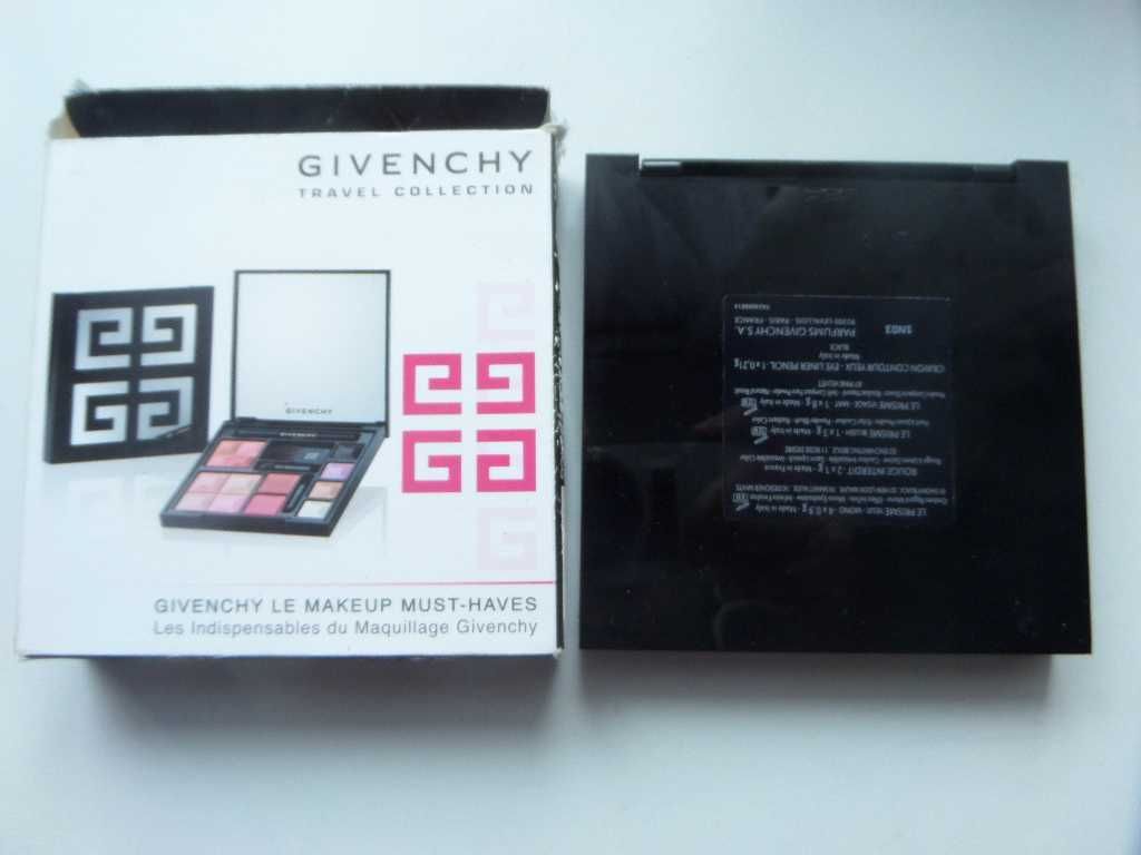 Givenchy paleta travel puder róż cienie pomadki