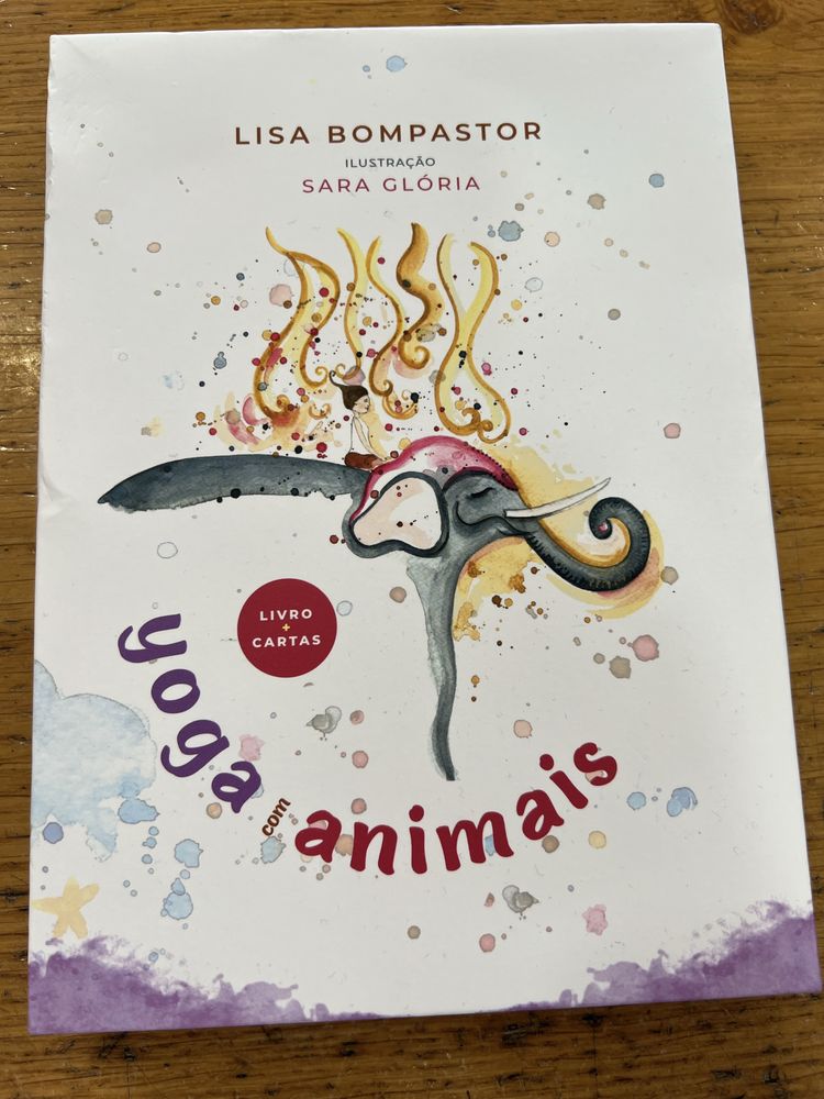 Livro Yoga com Animais + Cartas - NOVO