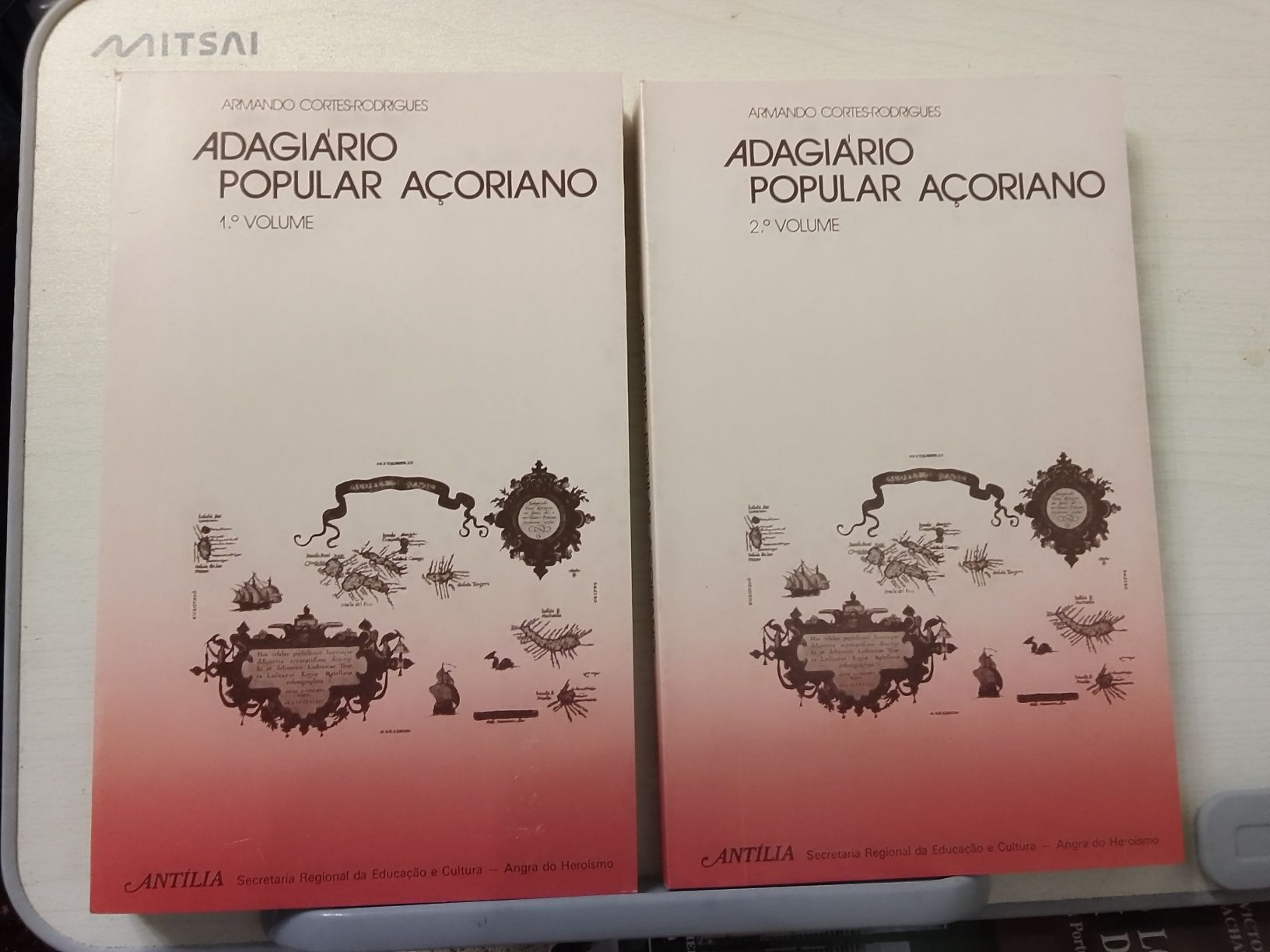 Livro Adagiario Popular Açoriano (2 volumes)