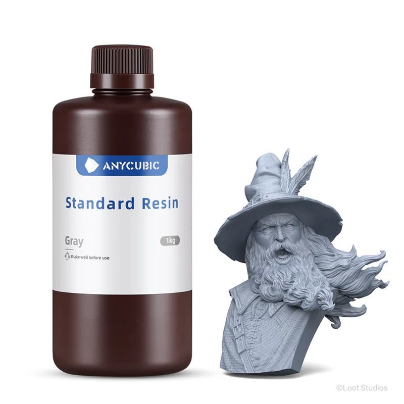 Resina Anycubic Standard Cinzenta
