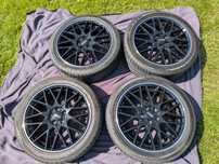 alufelgi 17" 5x100 CMS c25 z oponami letnimi Nexen N'blue HD plus 215/
