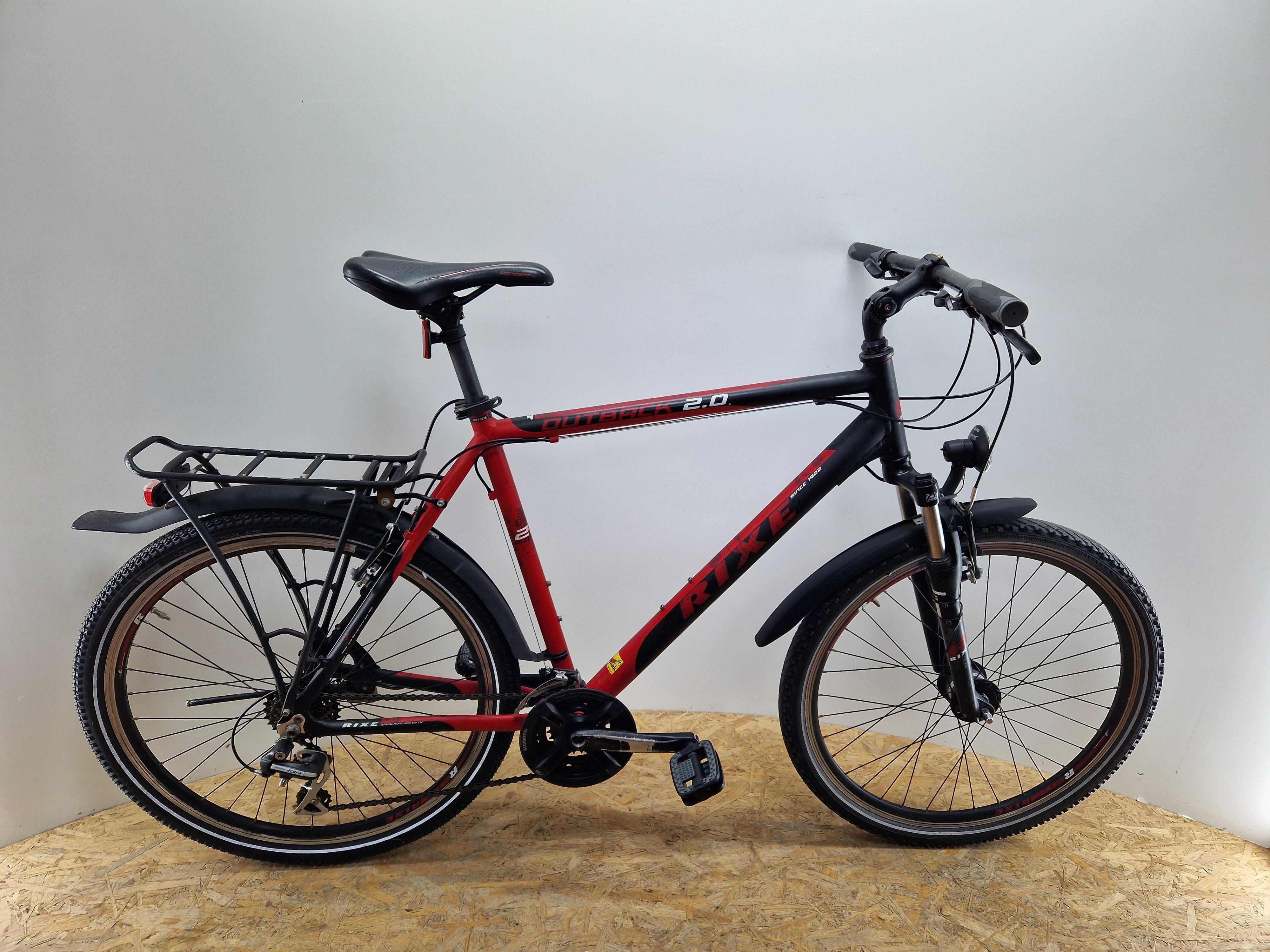 (25) Rower Trekkingowy RIXE OUTBACK Koła 26" Rozmiar XL