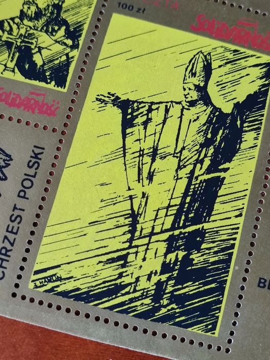 Znaczki Poczta SOLIDARNOŚCI - PRL - podziemie
