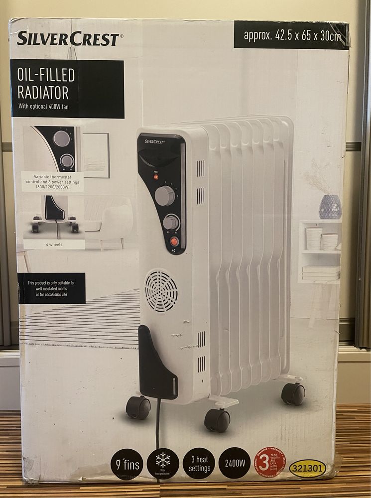 Grzejnik olejowy 2400 W