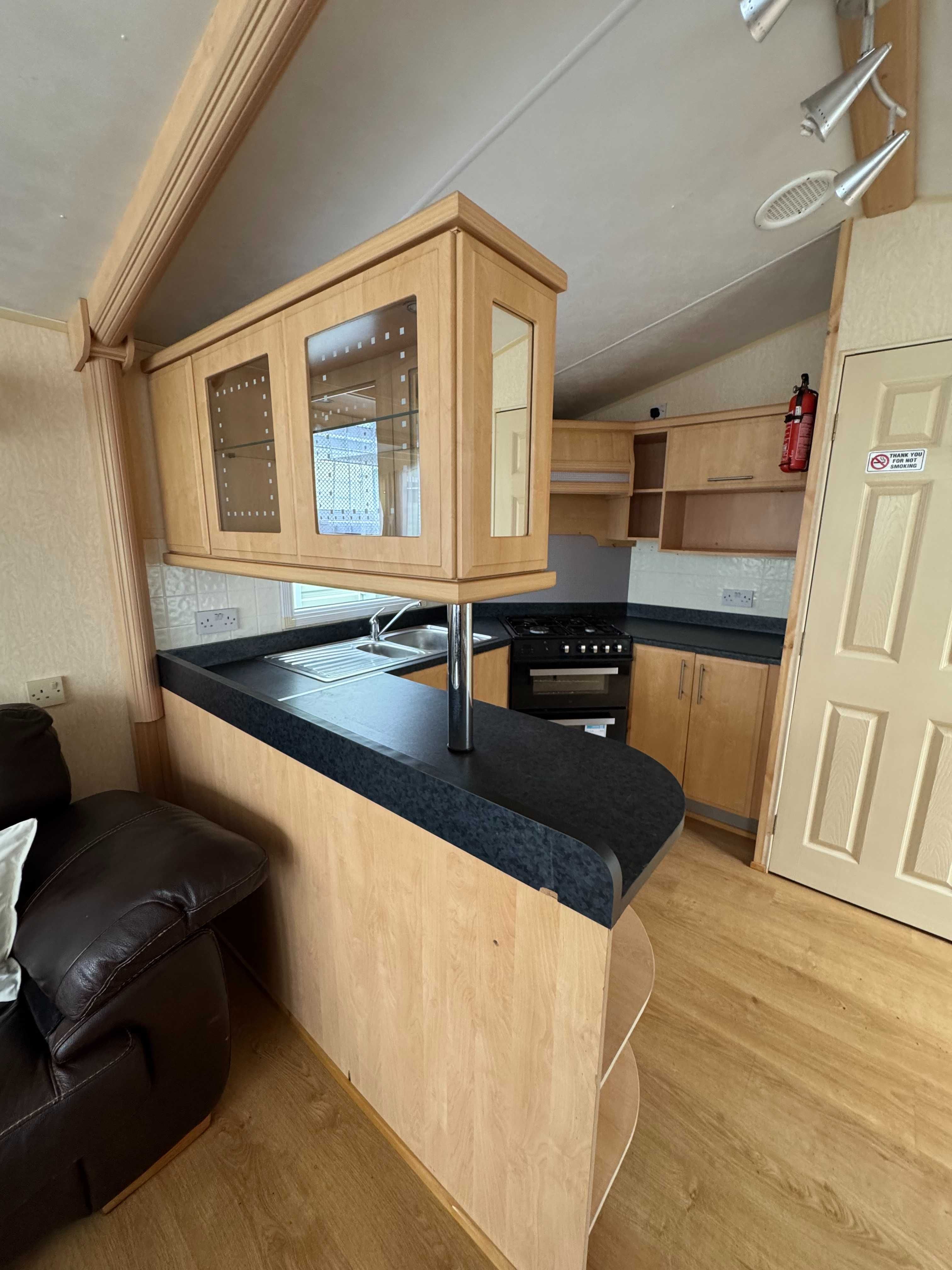 Całoroczny Domek Angielski Holenderski Willerby Aspen 38 12x3,7m 3 syp