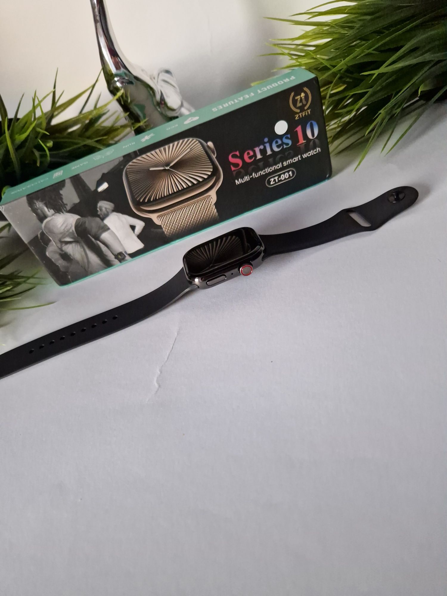 Smartwatch czarny, serii 10, watch amoled