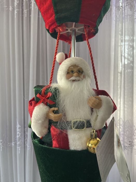 Новорічний декор, дід мороз, олень