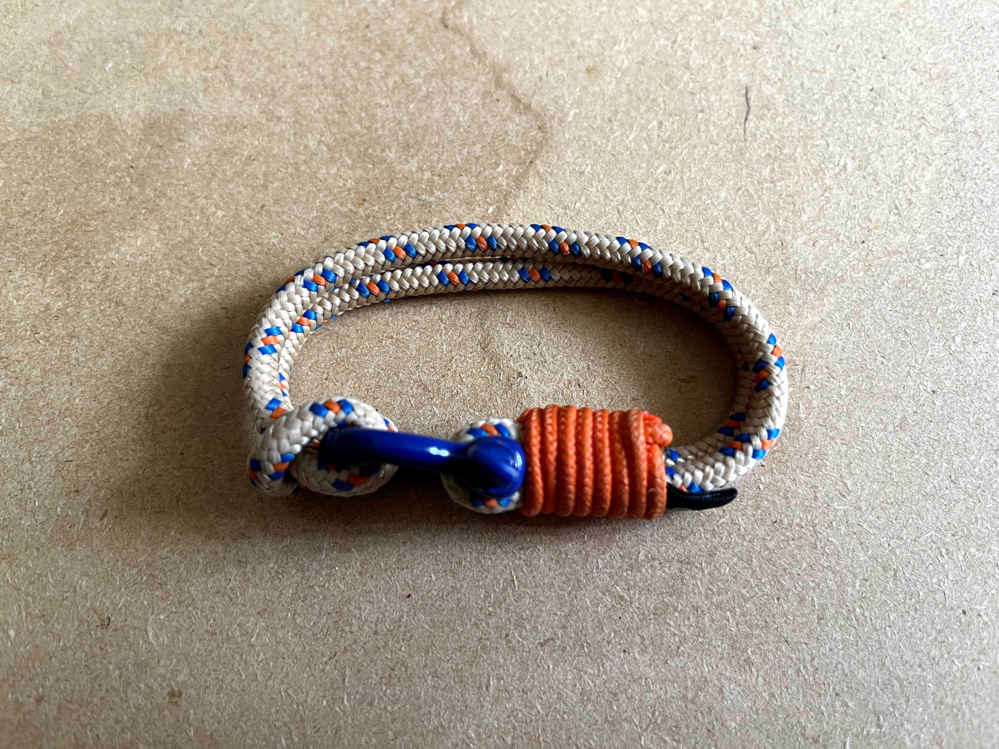 Pulseira Laranja, Azul, Bege Cx