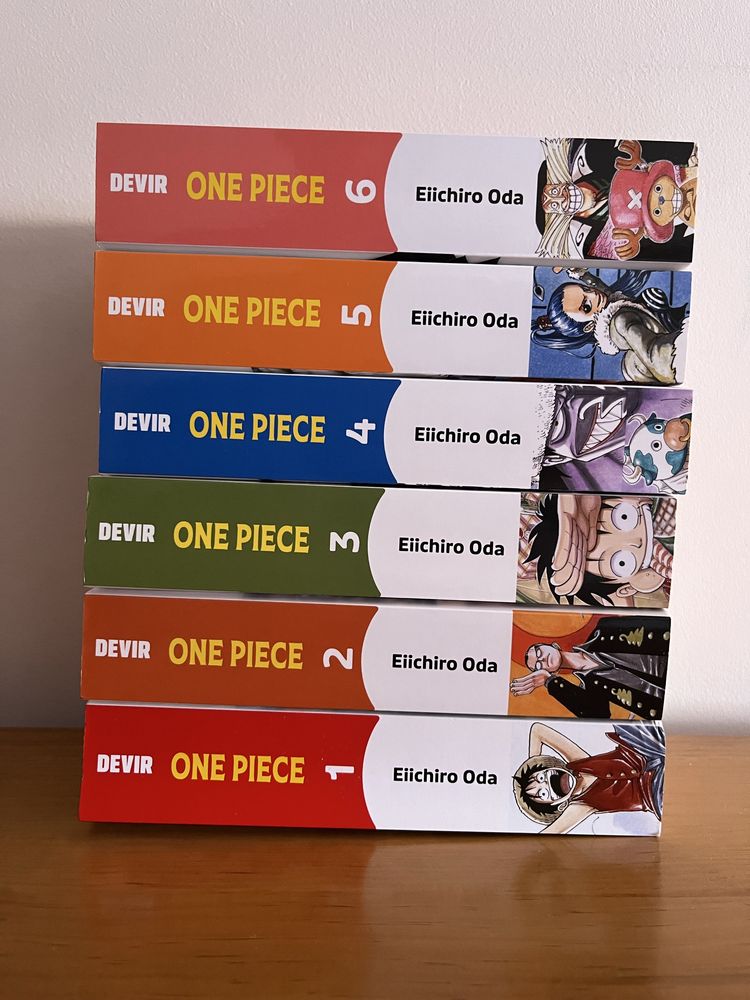 Volume 1-6 manga One Piece