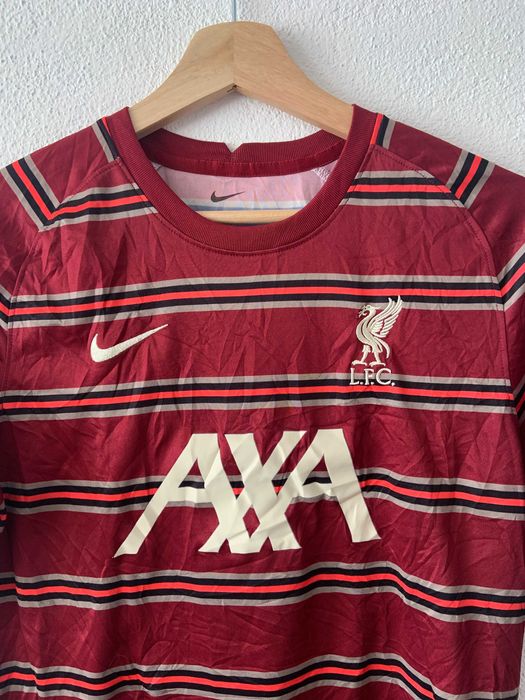 Liverpool 2021/2022 Pre-Match Football Shirt Nike Jersey Size M