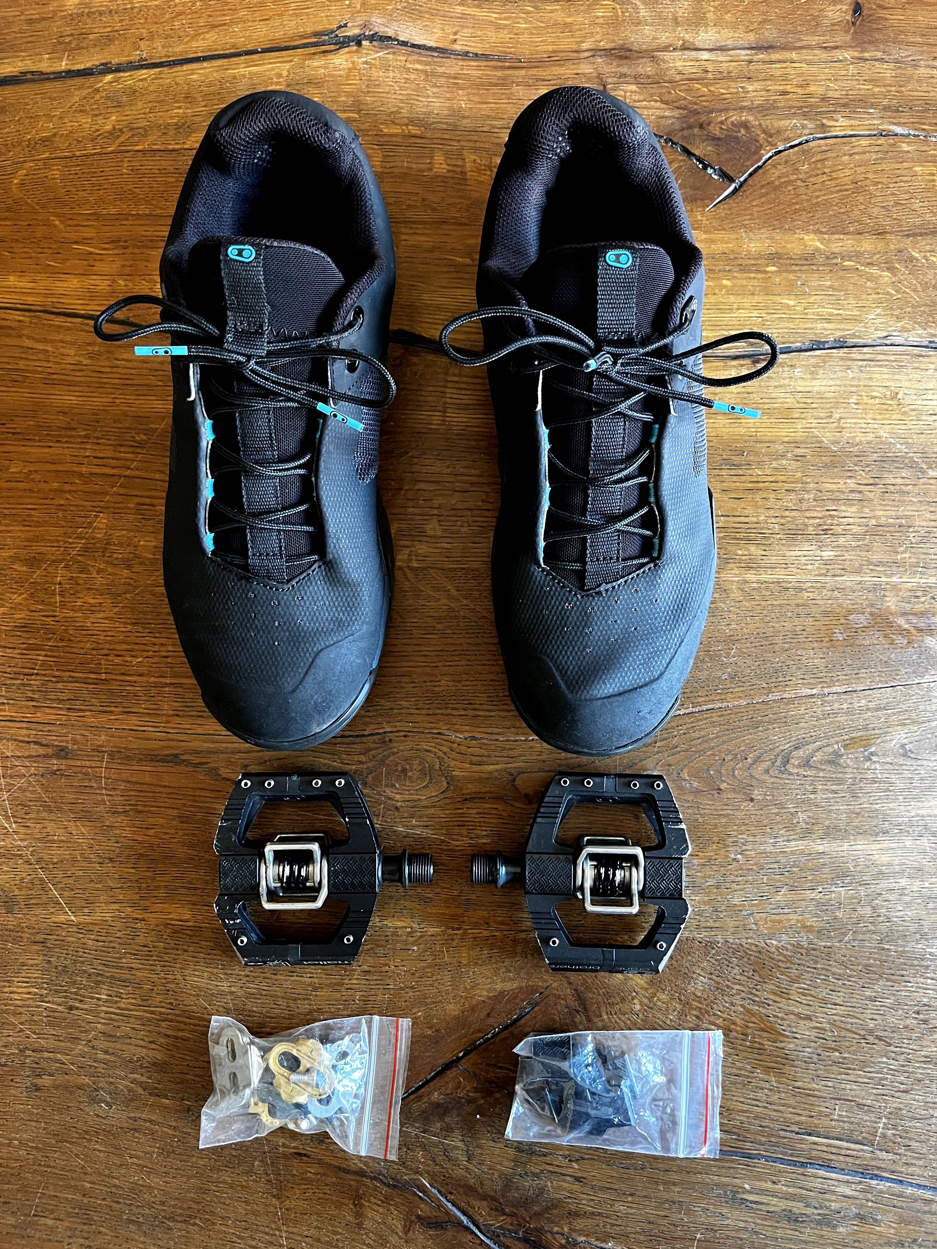 Crankbrothers Mallet Enduro Lace CLIP-IN Shoes + Mallet  Pedals