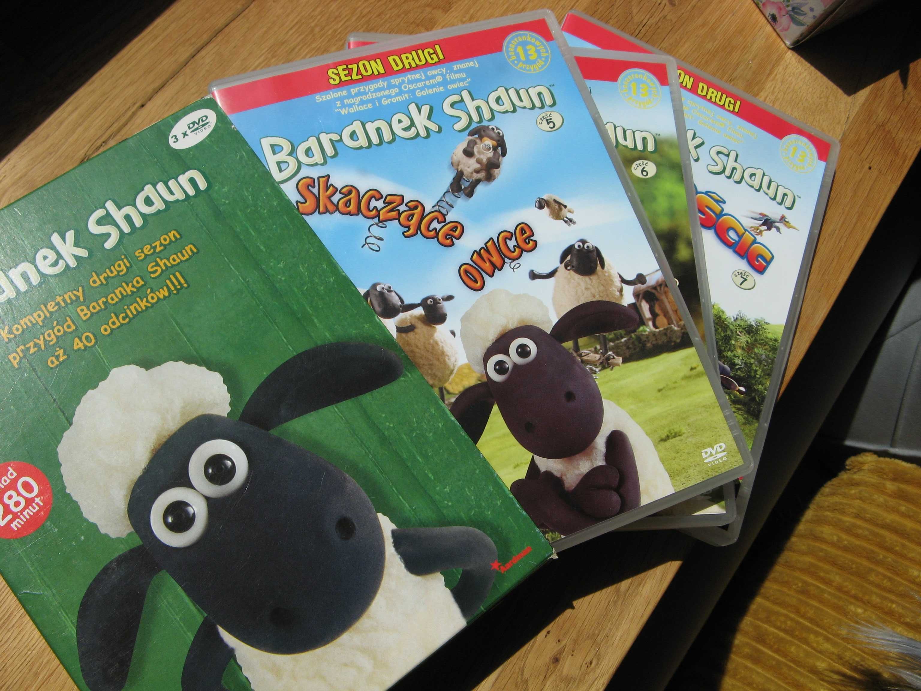 Baranek Shaun bajka DVD DRUGA SERIA
