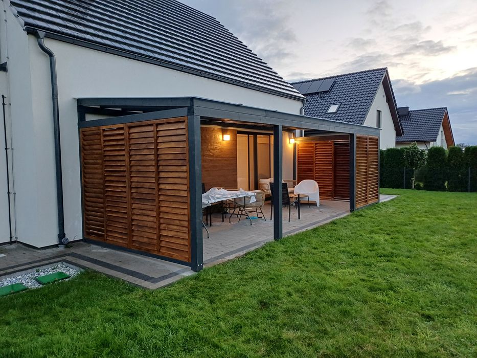 Zadaszenie tarasu,pergola,ganek,carport,dach,taras,wiata,poliweglan,KV