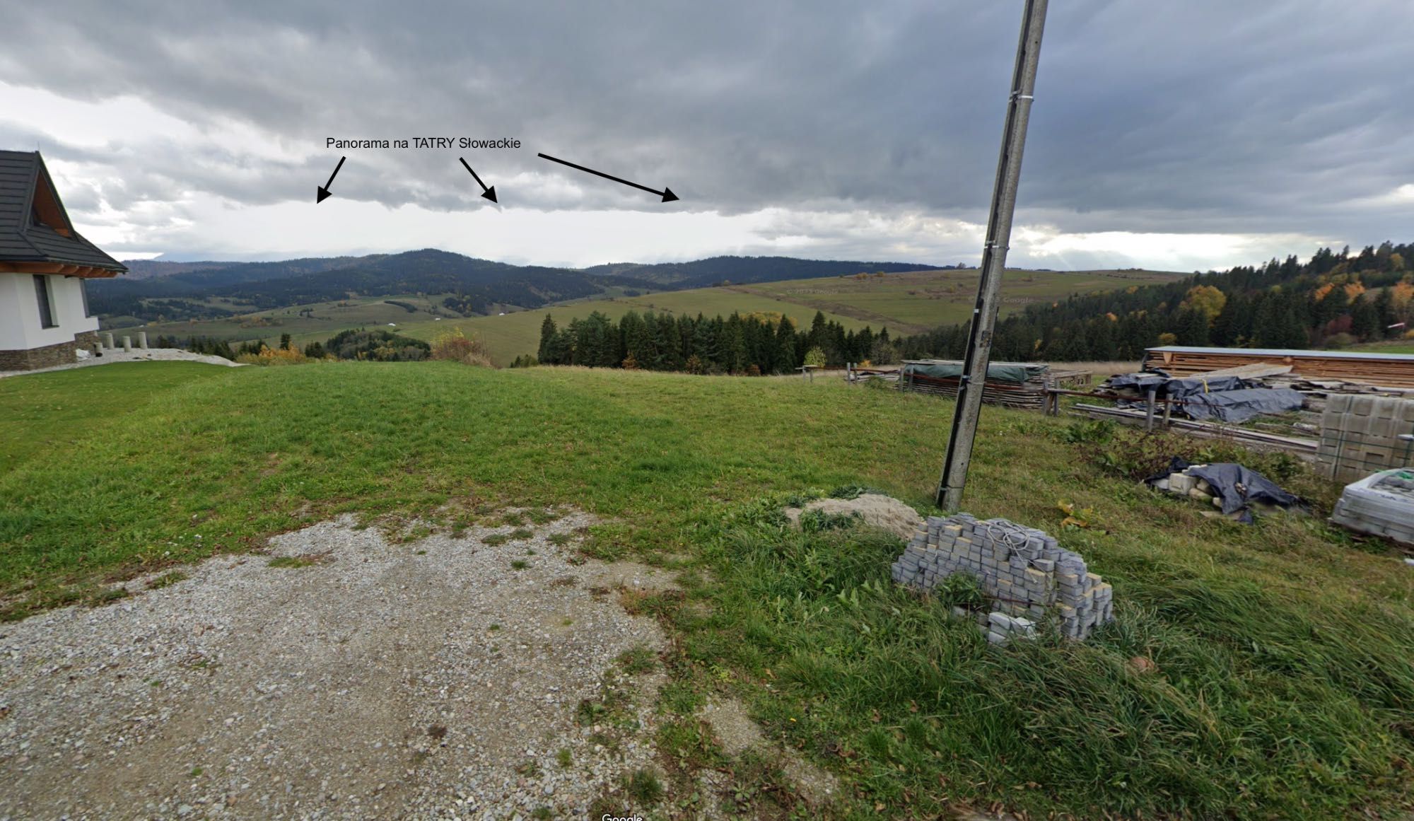 Sprzedam działkę budowlaną z widokiem na Tatry Słowackie