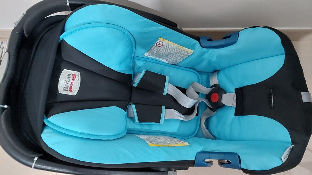 Carrinho de bebé, ovo, base isofix Römer Britax azul