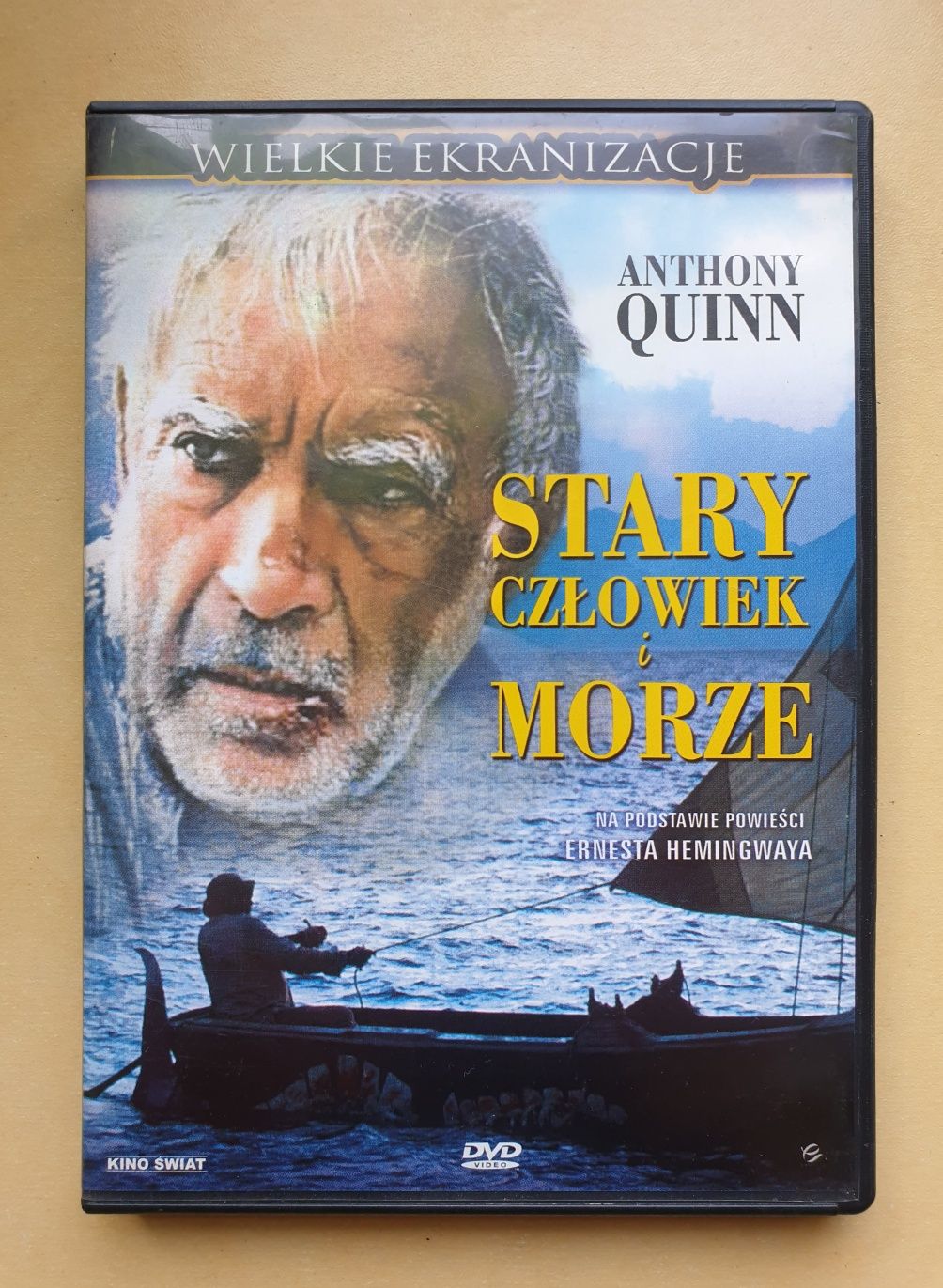 Film DVD Stary człowiek i morze Anthony Quinn