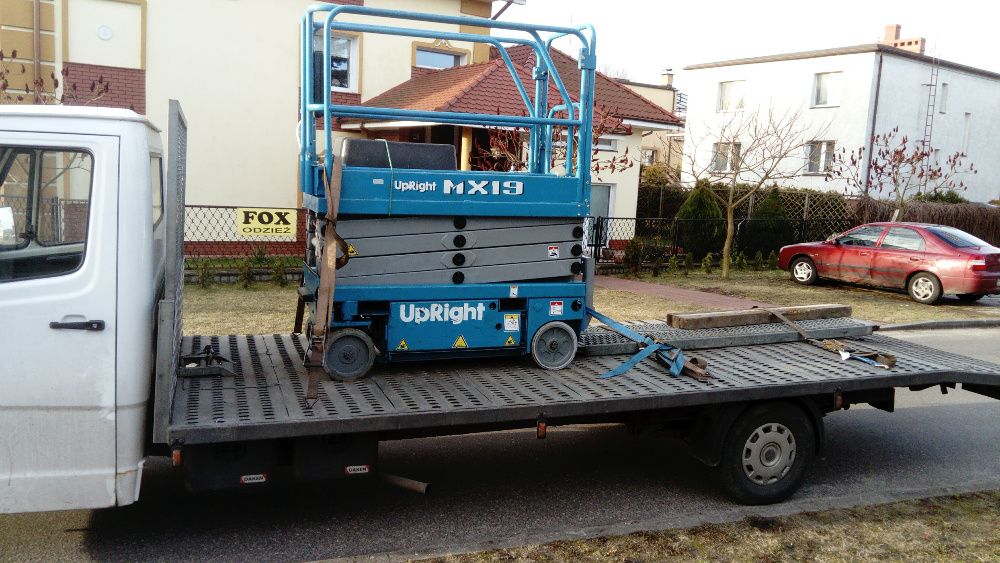 Laweta, transport pojazdów, przyczep, maszyn rolniczych
