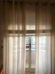 Cortina em Organza Branco