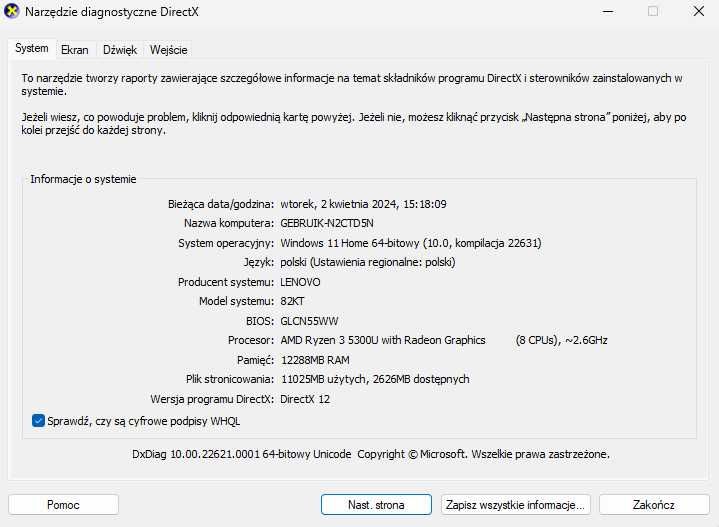 Lenovo IdeaPad 3 14ALC6 - Type 82KT