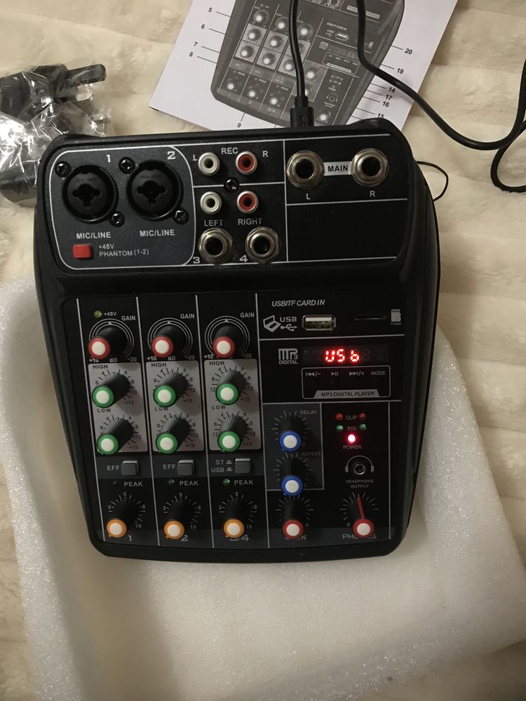 USB Mixer , микшерный пульт для ПК