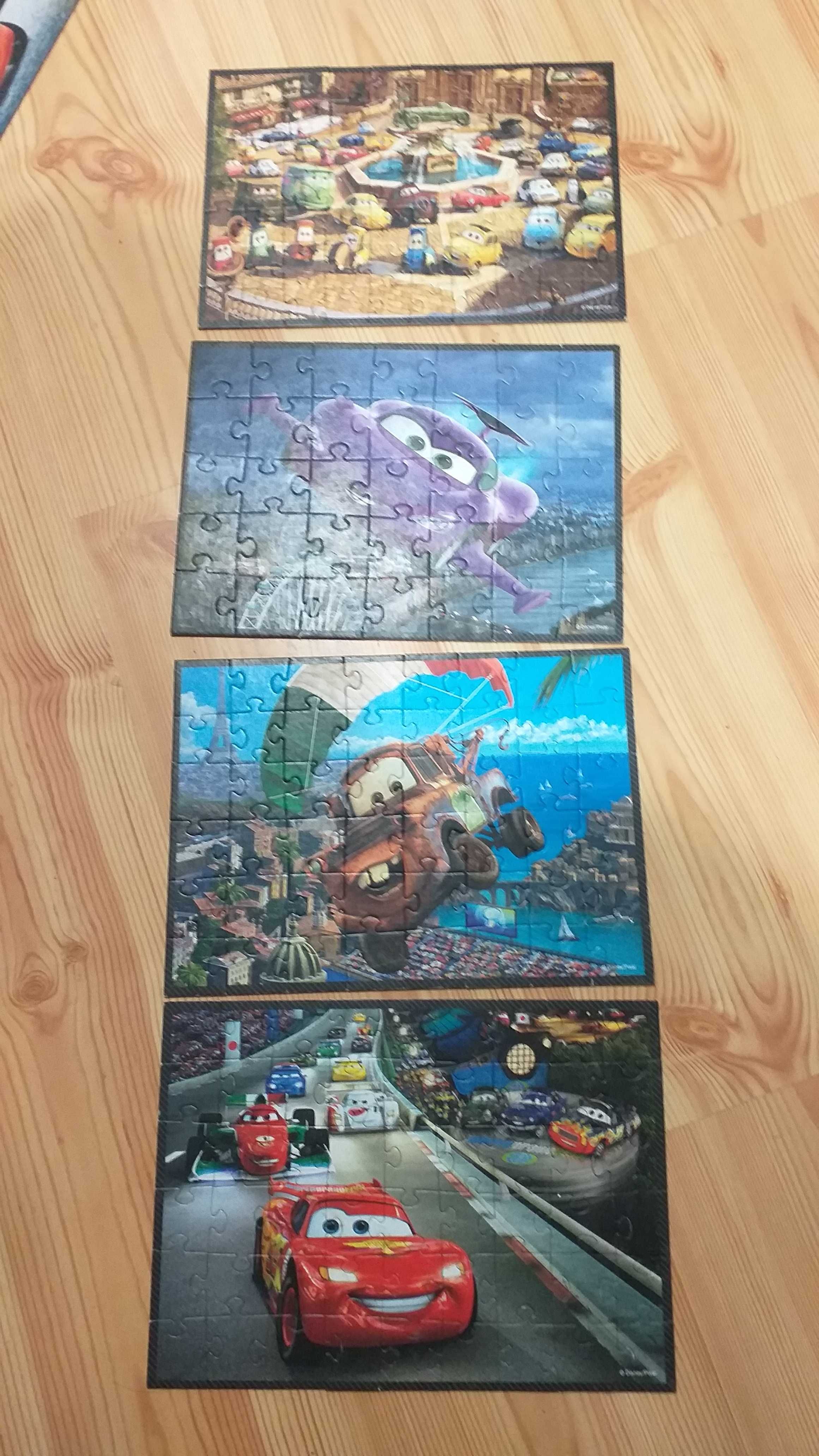 Trefl Puzzle auta 4in1