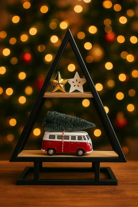 Nowoczesne dekoracyjne choinki świąteczne