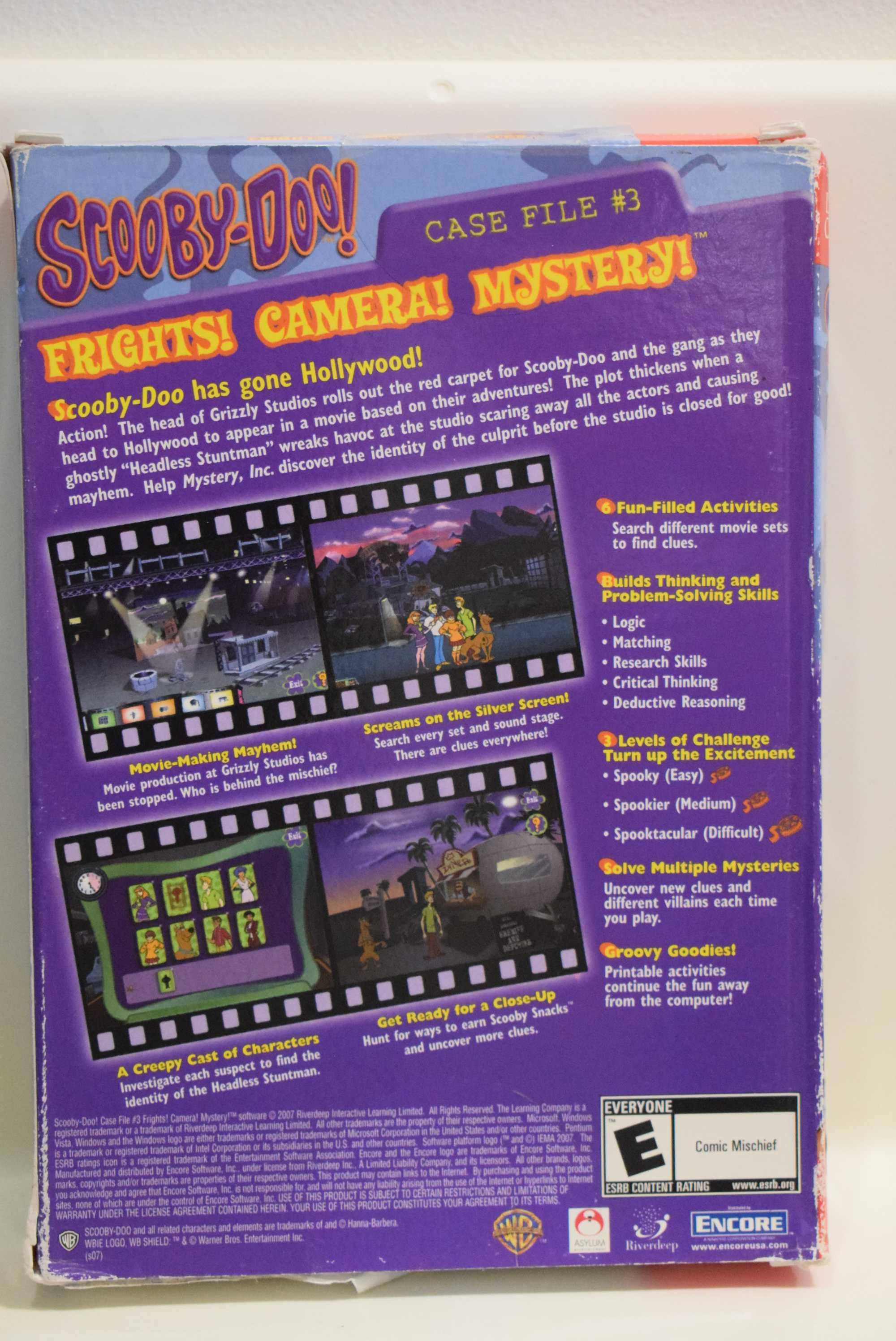 Scooby Doo!  Case File #3  Frights! Camera! Mystery!  PC
