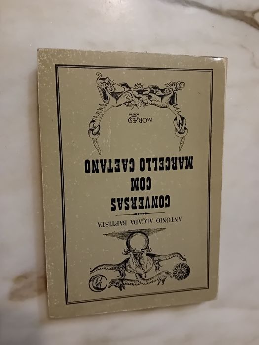 Livro Antigo Conversas com Marcello Caetano