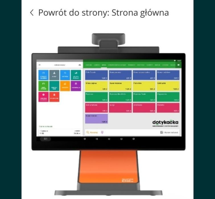 Tablet sprzedażowy