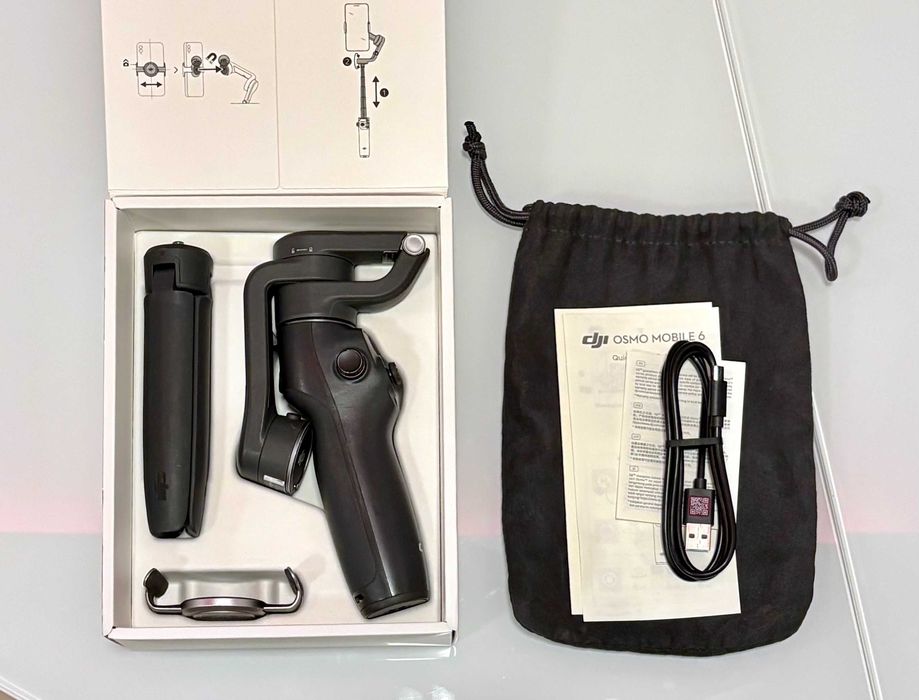DJI Osmo Mobile 6. Estabilizador telemóvel em excelente estado