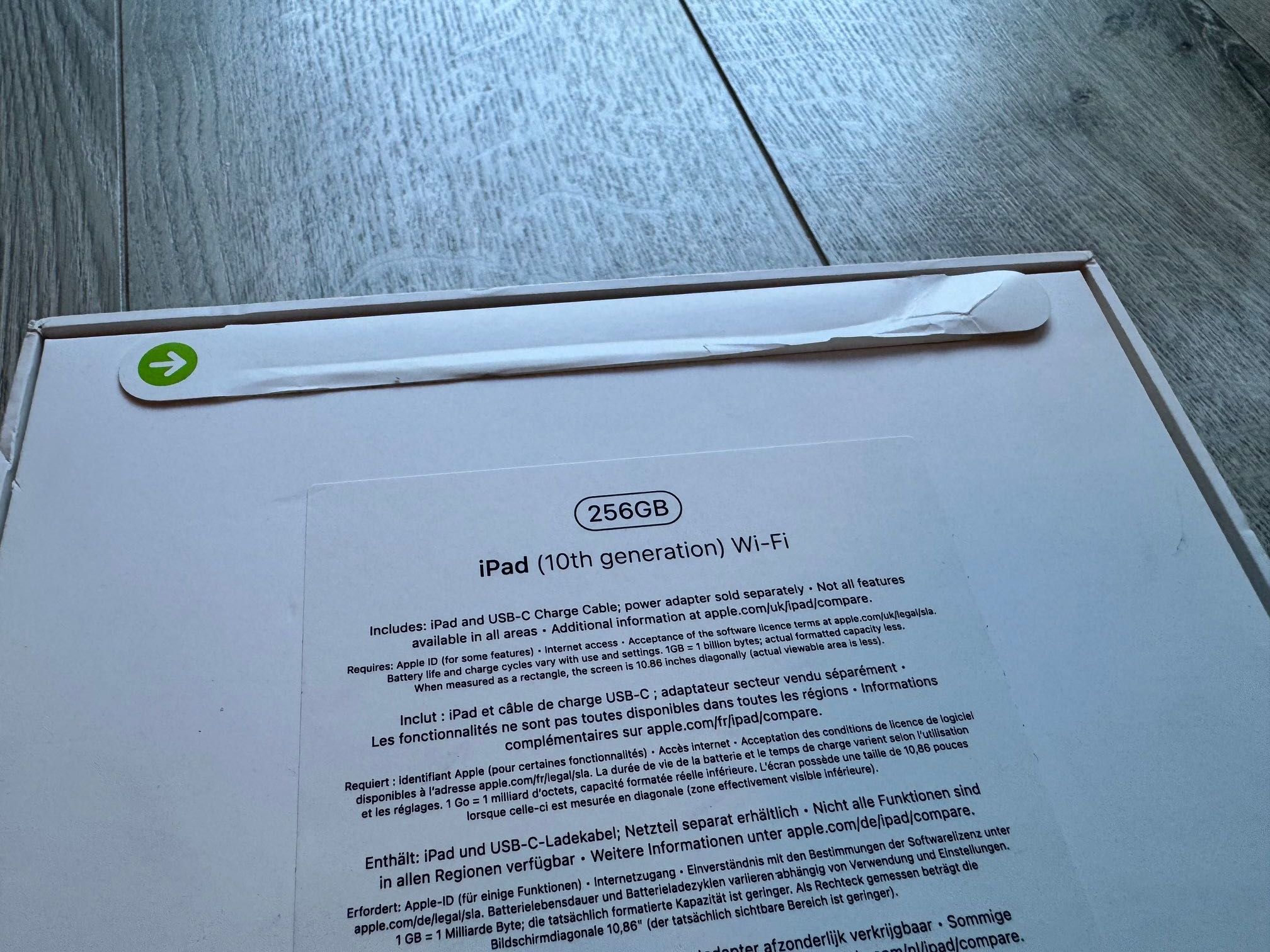 Nowy Apple iPad 10.9'' A14 Wi-Fi 256GB Srebrny/Różowy (10.gen) GW12m