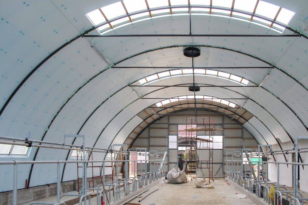 Ocieplenie Hala Łukowa Tunelowa Plandekowa Stalowa Styrodur XPS AGRO