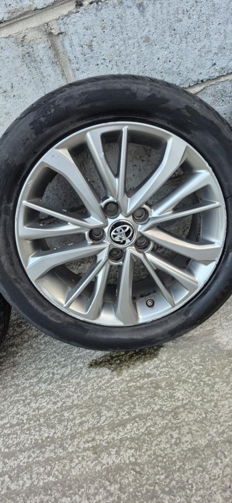 Felgi koła komplet 5x114.3 R17 czujniki tpms toyota kia nissan renault