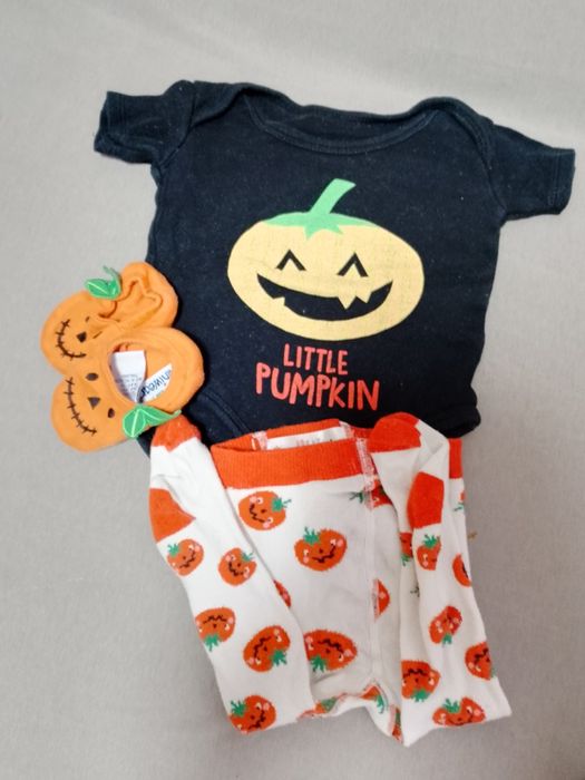 Наряд для Хелловін ! Зріст 62 -68. Боді, топик, колготи