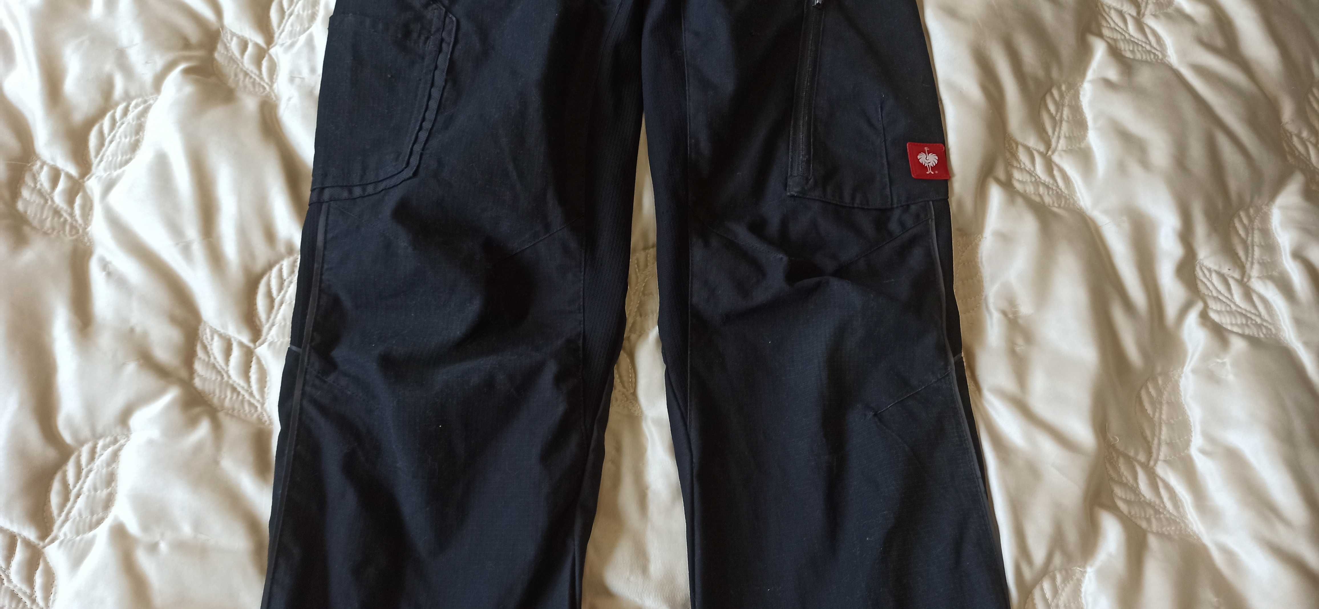 Męskie robocze spodnie elastyczne i koszulka Engelbert Strauss 46 i S