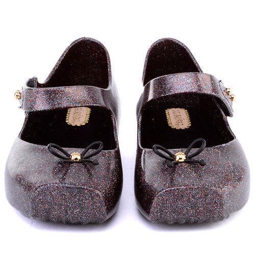 Pachnące buty Melissa Ballet - brokatowe Baleriny Dziecięce rozm 24