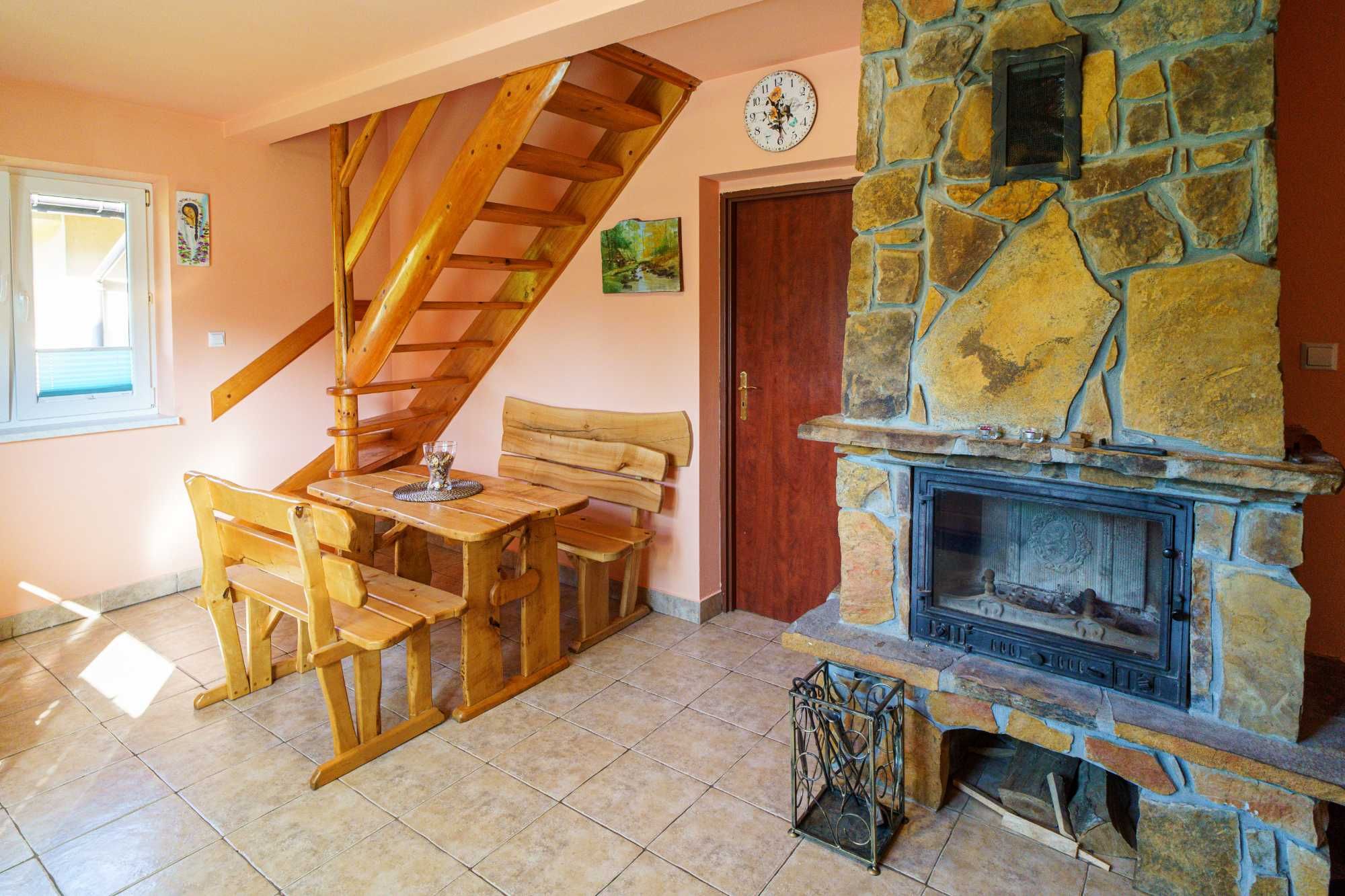 Domek, noclegi Bieszczady, Lesko, las, grill, balia, jacuzzi