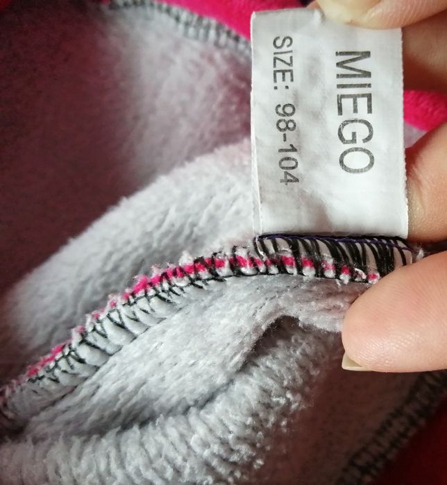 spodnie ocieplane MIEGO 98/104