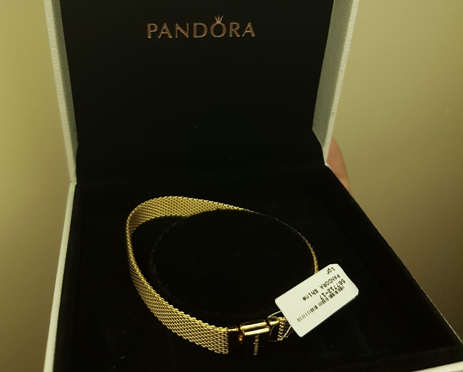 Nowa bransoletka Pandora Reflexions Shine 17 cm