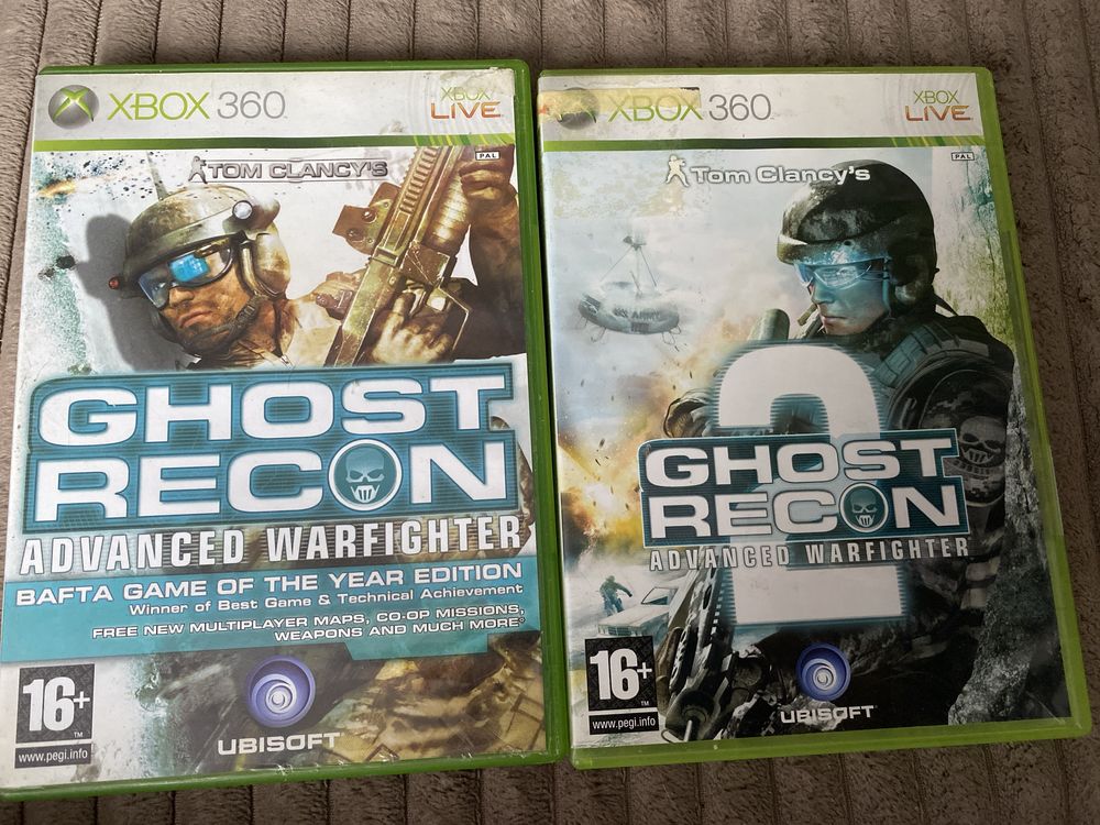 Gry xbox 360 Ghost Recon 1 i 2