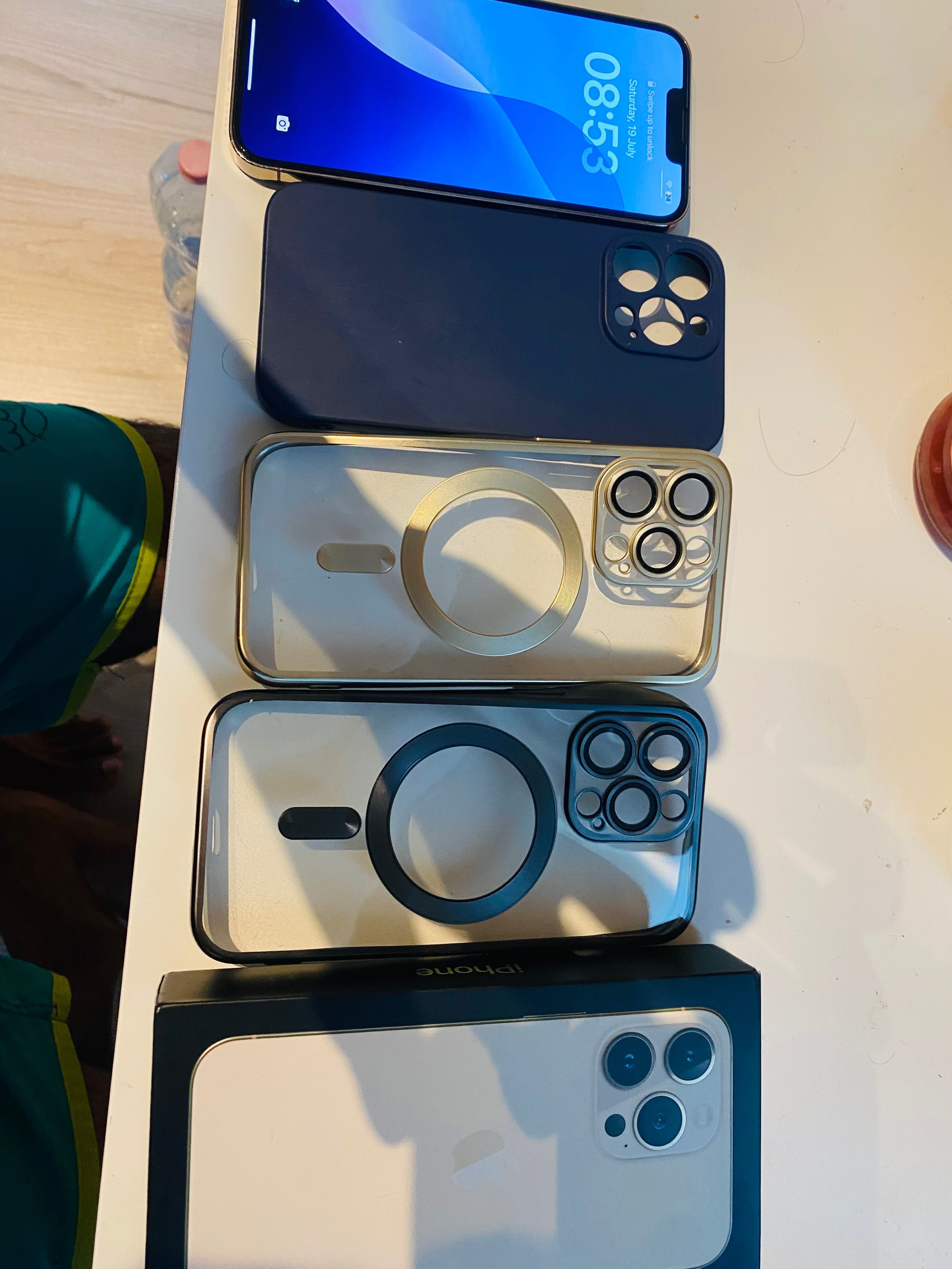 IPHONE 13 Pro 512 GB ( With Original Box And 3 Back Covers & Cable )