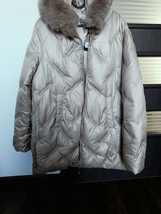 Nowa kurtka 5xl złota