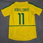 koszulka RONALDINHO Brazylia 2002 na orlik