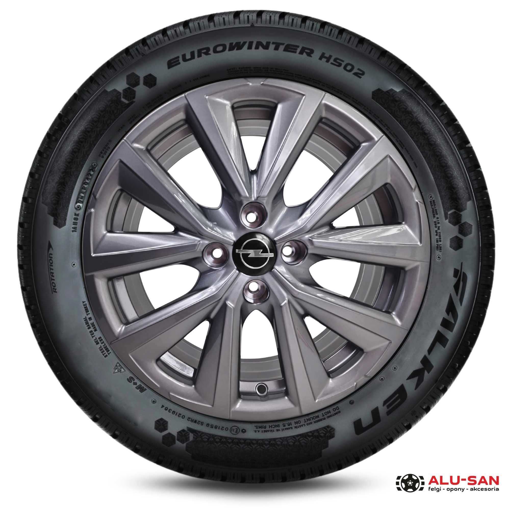 Nowe koła zimowe 17" OPEL MOKKA FALKEN 215/60R17 Grafit 4×108