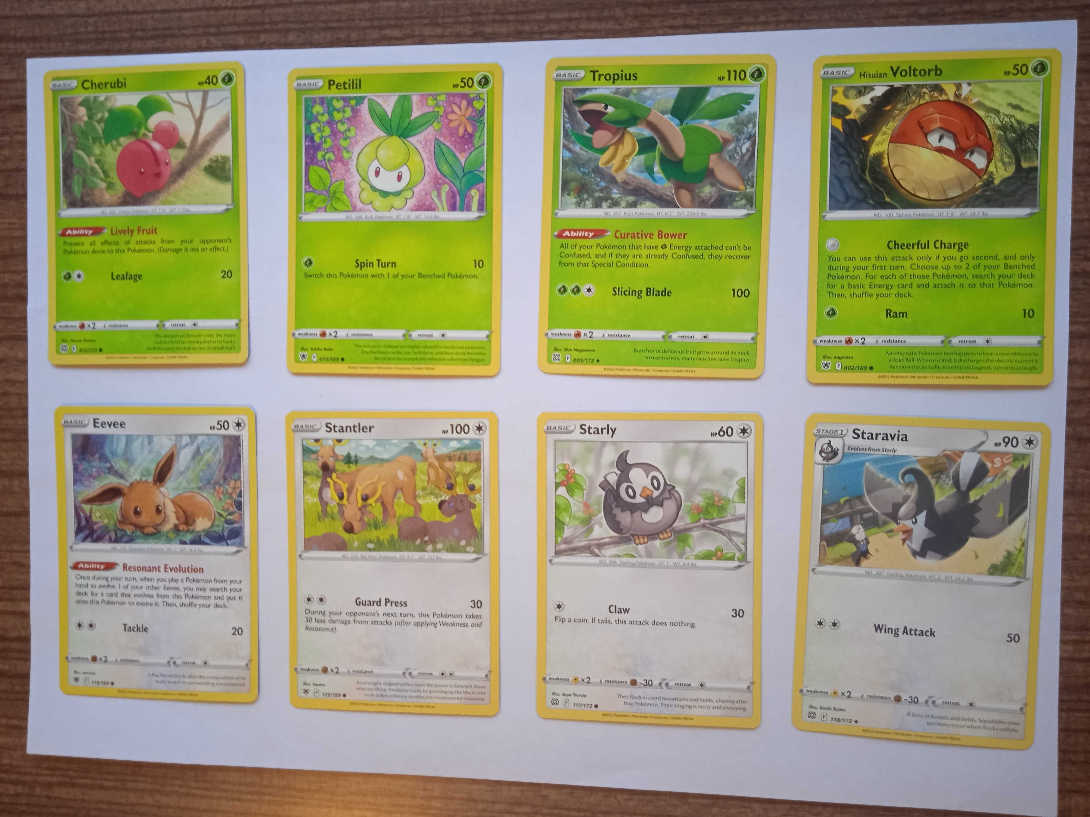 Cartas Pokémon TCG 1.2