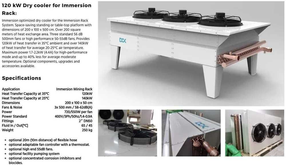 Equipamento Arrefecimento Mineração Bitcoin Cripto