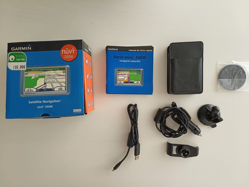 GPS Garmin nüvi, como novo
