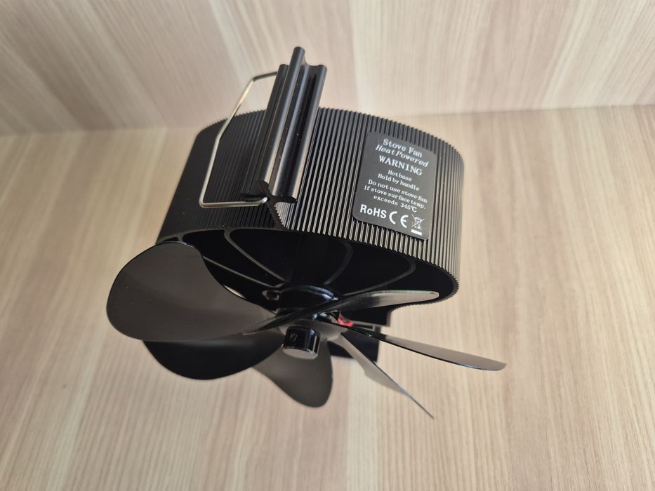 Вентилятор для каміна та печі, 2 методи встановлення